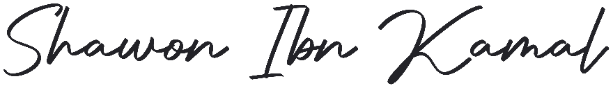 Shawon Ibn Kamal signature
